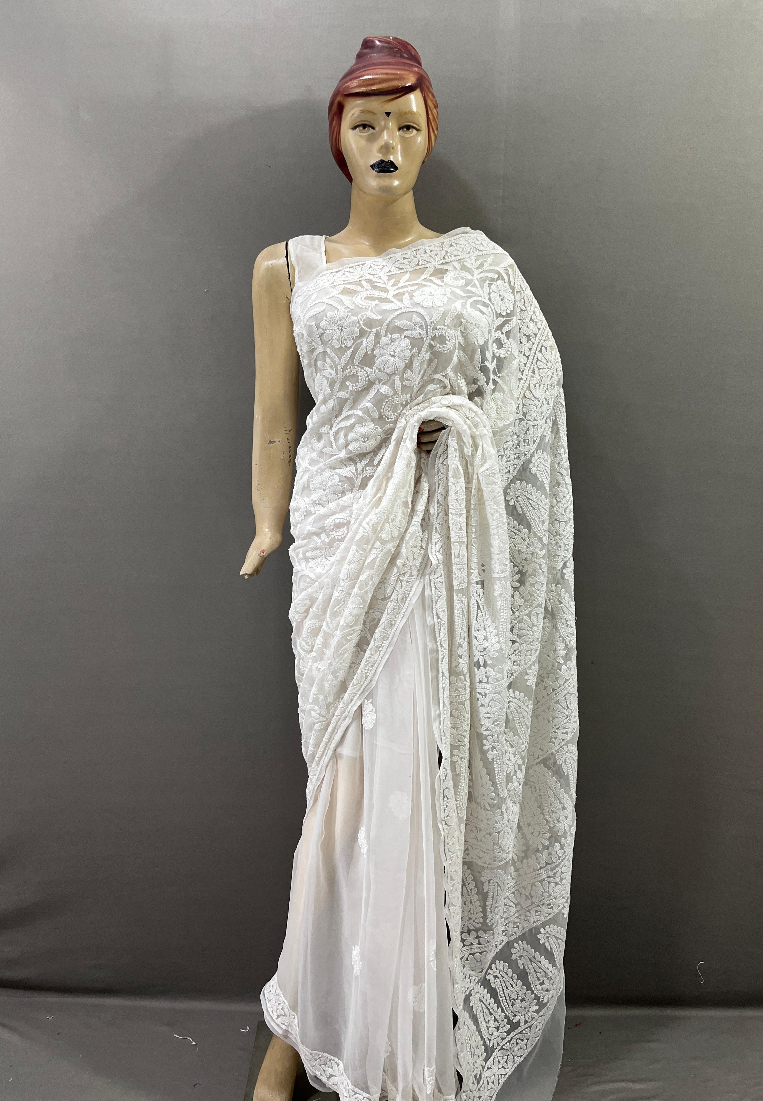 Saree Jaal Work